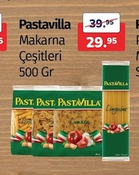 Pastavilla Makarna Çeşitleri 500 Gr