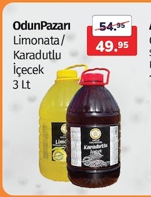 Odunpazarı Limonata / Karakadutlu İçecek 3 Lt