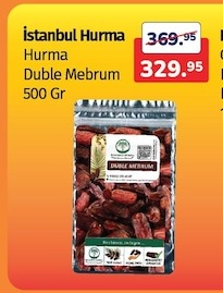 İstanbul Hurma Hurma Duble Mebrum 500 Gr