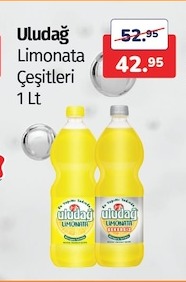 Uludağ Limonata Çeşitleri 1 Lt 42.95