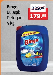 Bingo Bulaşık Deterjanı 4 Kg