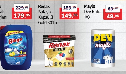 Bingo Bulaşık Deterjanı Ekonomik Boy 4Kg