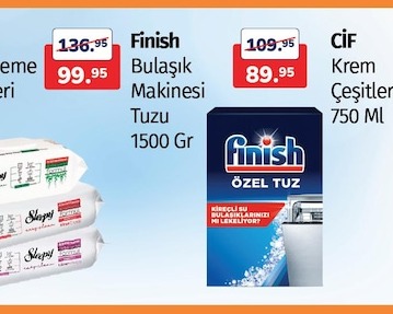 Finish Bulaşık Makinesi Tuzu 1500 Gr