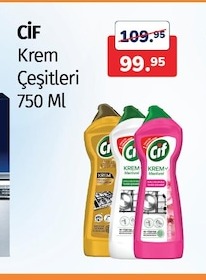Cif Krem Çeşitleri 750 Ml