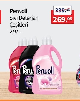 Perwoll Sıvı Deterjan Çeşitleri 2,97 L