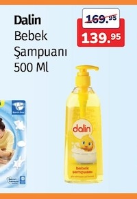 Dalin Bebek Şampuanı 500 Ml