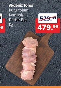 Akdeniz Toros Kuru Yolum Kemiksiz Derisiz But Kg