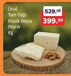 Ünal Tam Yağlı Klasik Beyaz Peynir Kg