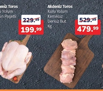 Akdeniz Toros Kuru Yolum Derisiz But Kg