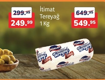 İtimat Tereyağ 1 Kg
