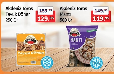 Akdeniz Toros Tavuk Döner 250 Gr