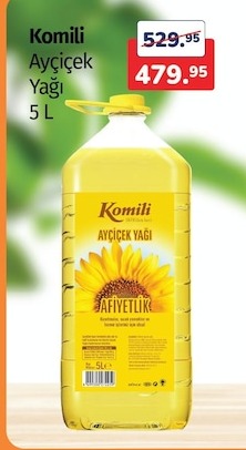 Komili Ayçiçek Yaği 5 L