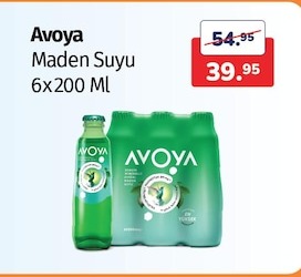 Avoya Maden Suyu 6X200 Ml