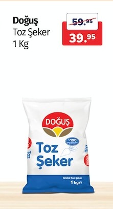 Doğuş Toz Şeker 1 Kg