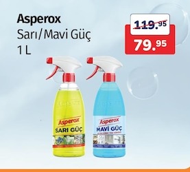 Asperox Sarı/Mavi Güç 1 L