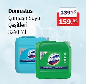 Domestos Çamaşır Suyu Çeşitleri 3240 Ml