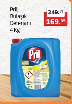 Pril Bulaşık Deterjanı 4 Kg