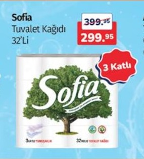 Sofia Tuvalet Kağıdı 32'Li