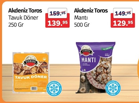 Akdeniz Toros Tavuk Döner 250 Gr