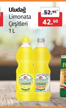 Uludağ Limonata Çeşitleri 1 L