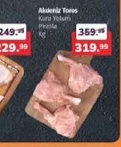 Akdeniz Toros Kuru Yolum Pirzola Kg