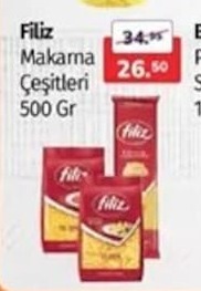 Filiz Makarna Çeşitleri 500 Gr