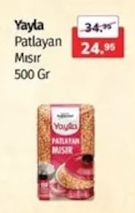 Yaylacık Patlayan Mısır 500 Gr