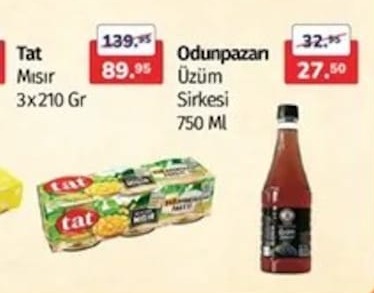 Tat Mısır 3X210 Gr