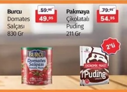 Burcu Domates Salçası 830 Gr