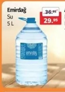 Emirdağ Su 5 L