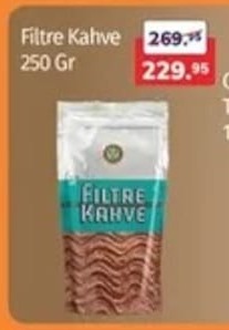 Filtre Kahve 250 Gr