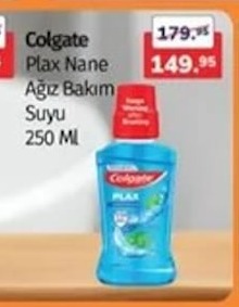 Colgate Plax Nane Ağız Bakım Suyu 250 Ml