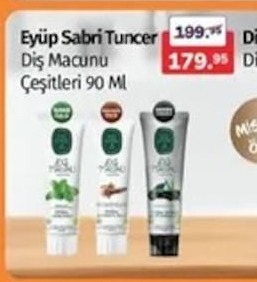 Eyüp Sabri Tuncer Diş Macunu Çeşitleri 90 Ml