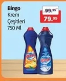 Bingo Krem Çeşitleri 750 Ml