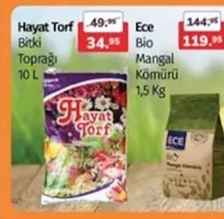 Hayat Torf Bitki Toprağı 10 L