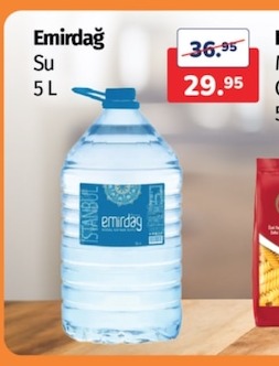 Emirdağ Su 5 L