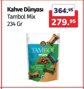 Kahve Dünyası Tambol Mix 234 Gr
