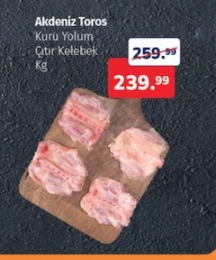 Akdeniz Toros Kuru Yolum Çıtır Kelebek Kg