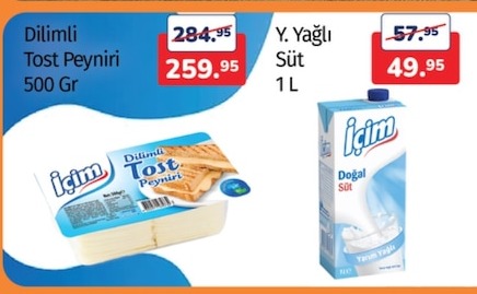 Dilimli Tost Peyniri 500 Gr
