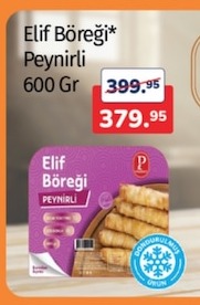 Elif Böreği Peynirli 600 Gr
