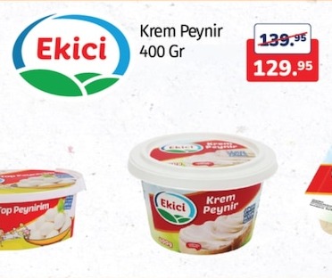 Ekici Krem Peynir 400 Gr