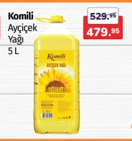 Komili Ayçiçek Yaği 5 L
