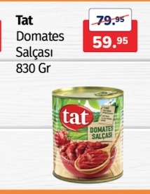 Tat Domates Salçasi 830 Gr