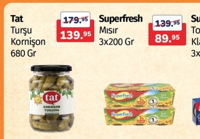 Tat Turşu Kornişon 680 Gr