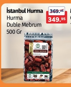 İstanbul Hurma Hurma Duble Mebrum 500 Gr