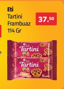 Eti Tartini Frambuaz 114Gr