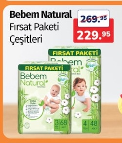 Bebem Natural Fırsat Paketi Çeşitleri