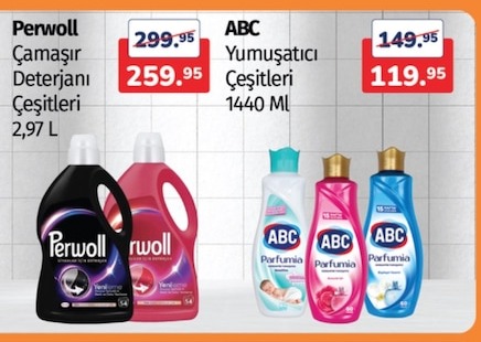 Perwoll Çamaşır Deterjanı Çeşitleri 2,97 L