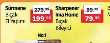 Sürmene Bıçak El Yapımı No:1