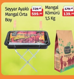 Seyyar Ayaklı Mangal Orta Boy